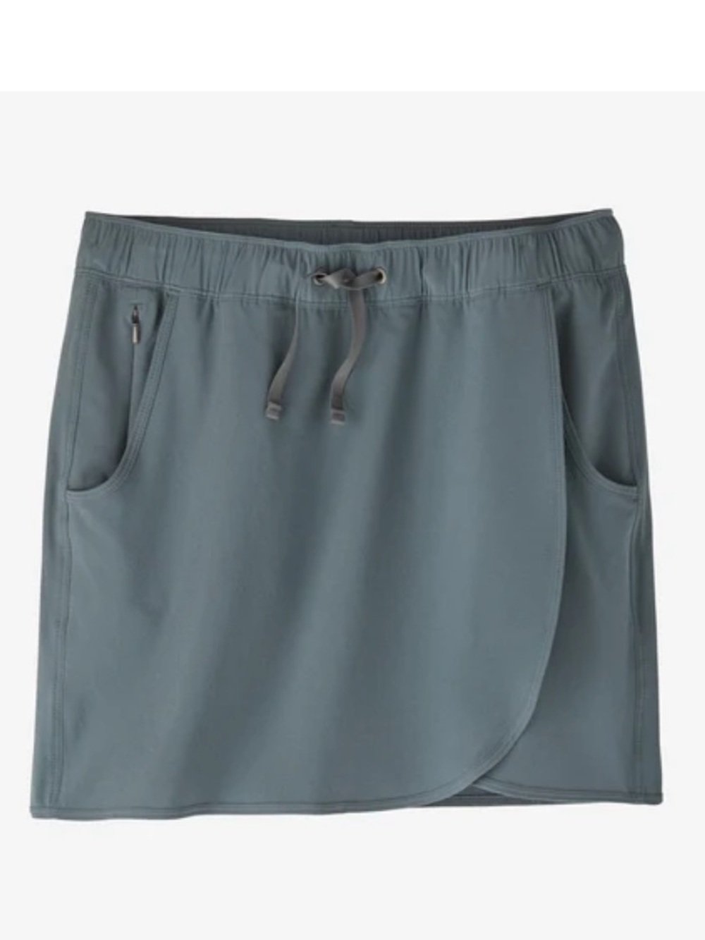 Patagonia Fleetwith Skort in Plume Grey-Blue hiking outdoor Size Medium